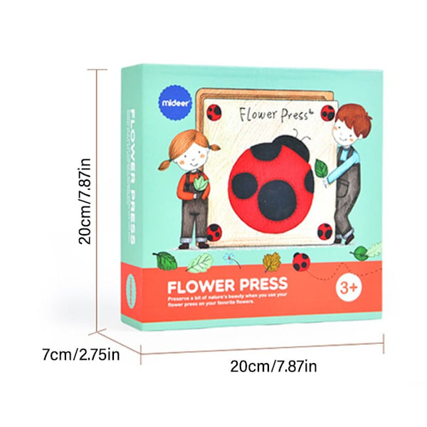 Pressad blomsats Blompresskit Tiny Flower Conservation Kit