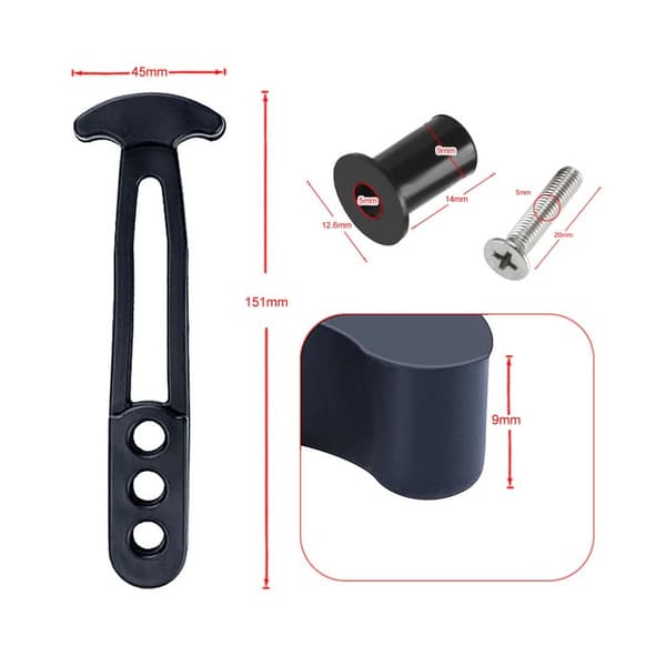 Spenne Oppbevaring 2 STK 2 STK 2 pcs