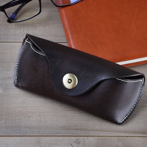 Eye Brille Bag Protector Case KAFFE coffee