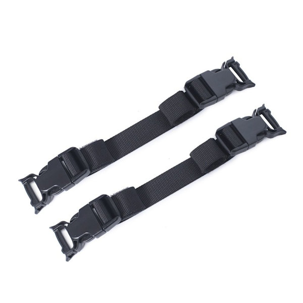 2 Stk Tactical MOLLE Stroppe Kompressionsstropper SORT Black