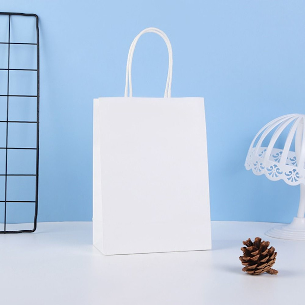 Papir Festtasker Slikpose HVID white