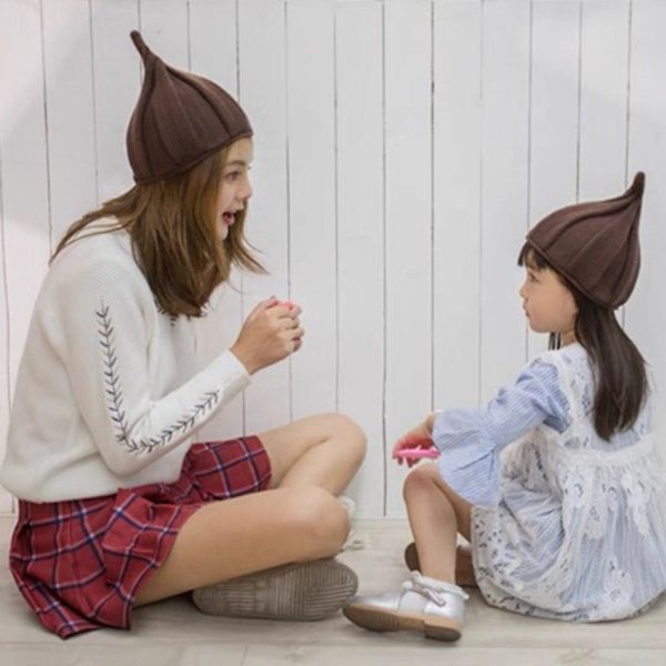 Vinterhattar för baby Beanie cap KAFFE coffee