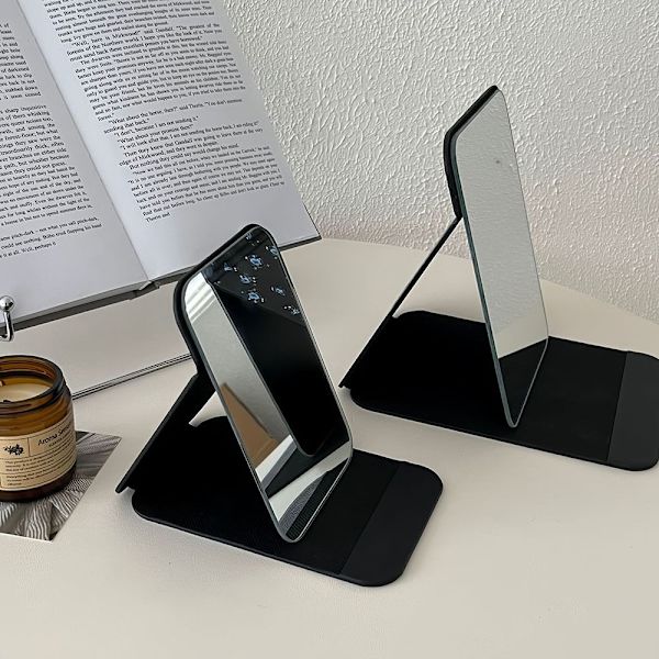 Folding Mirror Makeup Mirror Desktop Mirror