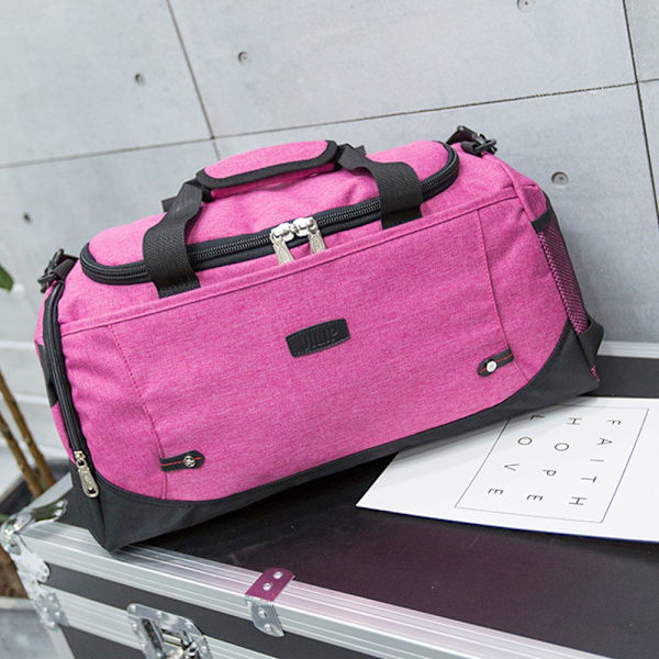 Stor Holdall Bag Duffle Bag Cabin Bag Resväska ROSA pink