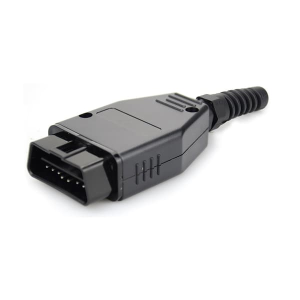 OBD2-kontakt OBD2-adapter OBD hannplugg 1pcs