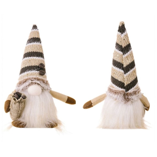 Hehkuva Gnome Christmas kasvoton nukke A A A