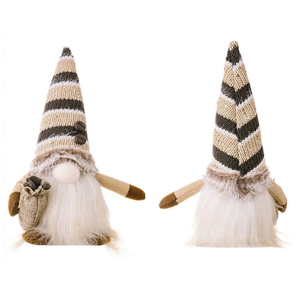 Hehkuva Gnome Christmas kasvoton nukke B B B