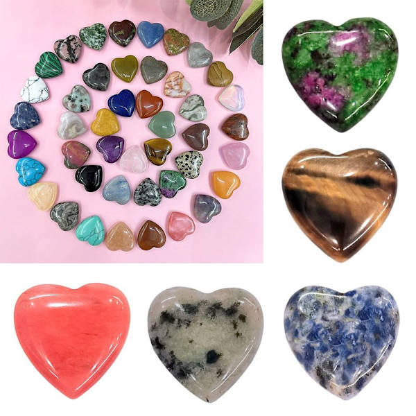 10 kpl/pakkaus Crystal Natural Stone Healing Crystal 7 7 7