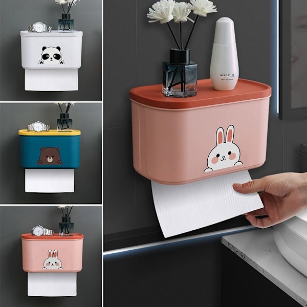 Tissue Box Toiletpapir Holder BLÅ Blue