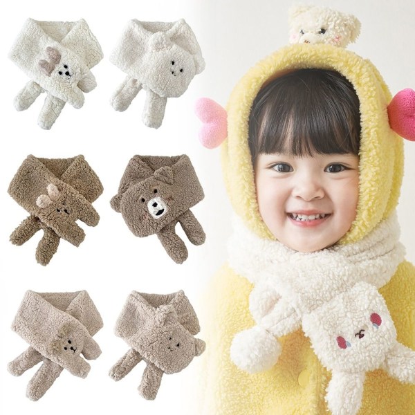 Sarjakuva Pehmohuivi Cross Collar Huivit APRICOT BEAR BEAR apricot bear-bear