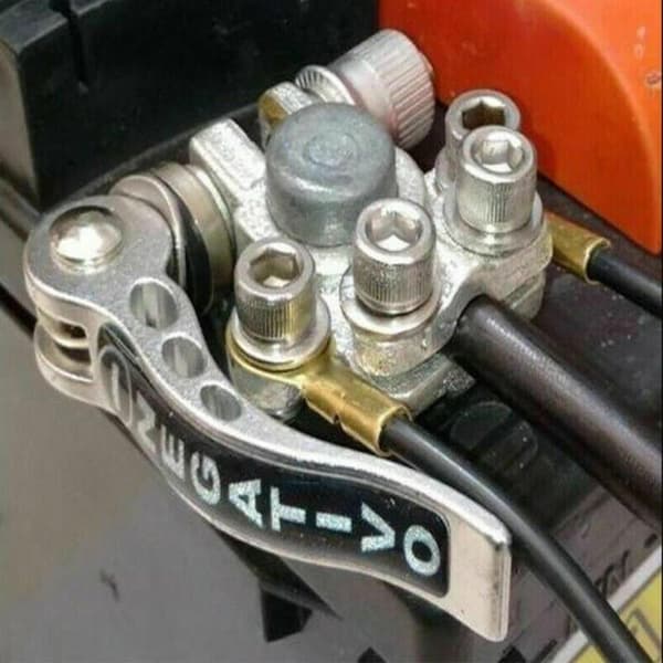 Bilbatteriterminaler Bilkontakter Klämma 2 2 2