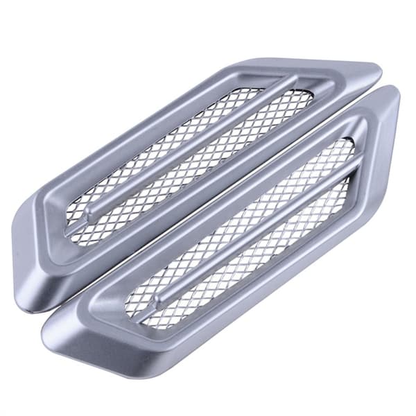 Bil Side Skjerm Luftventil Panser Scoop SVART Black
