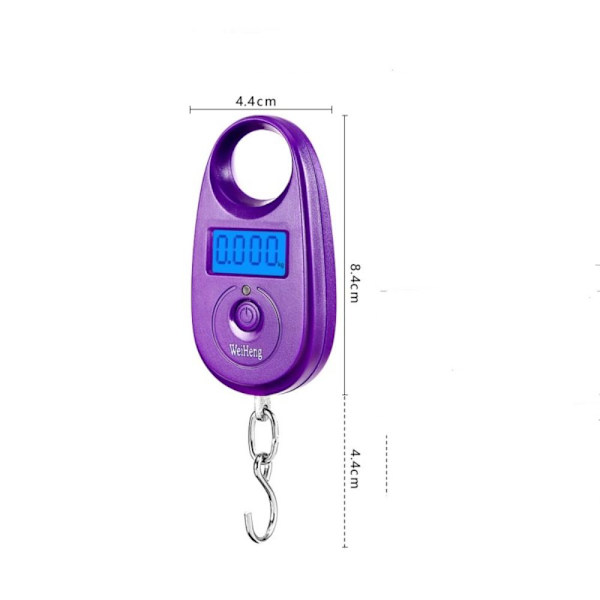 Mini Digital Scale Matkatavaravaaka PUNAINEN red