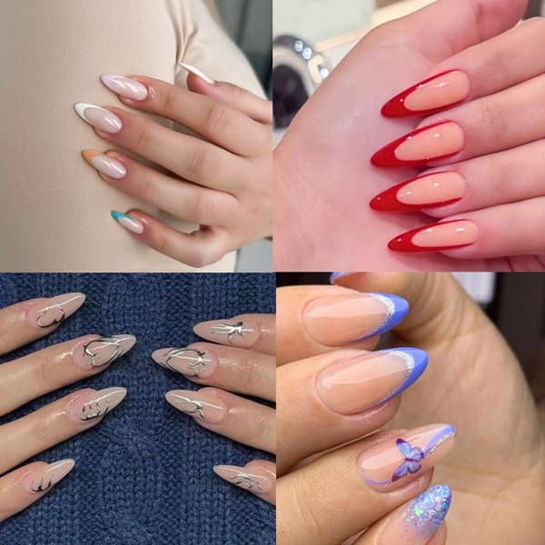 24 st Press On Nails False Nail Tips 1 1 1