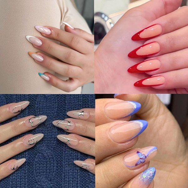 24st Press On Nails False Nail Tips 3 3 3