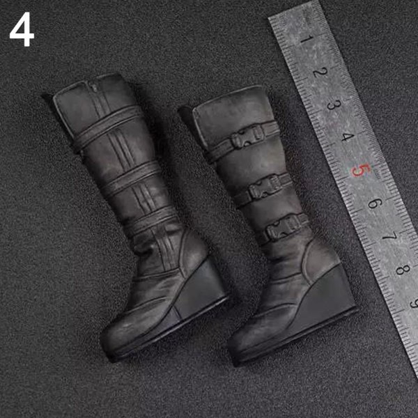 1/6 Miniature Shoes Soldier Combat Shoes 4 4 4