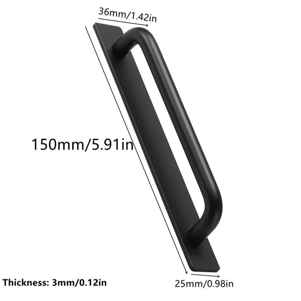Skuffehåndtak Skap trekker 2STK 2STK 2pcs