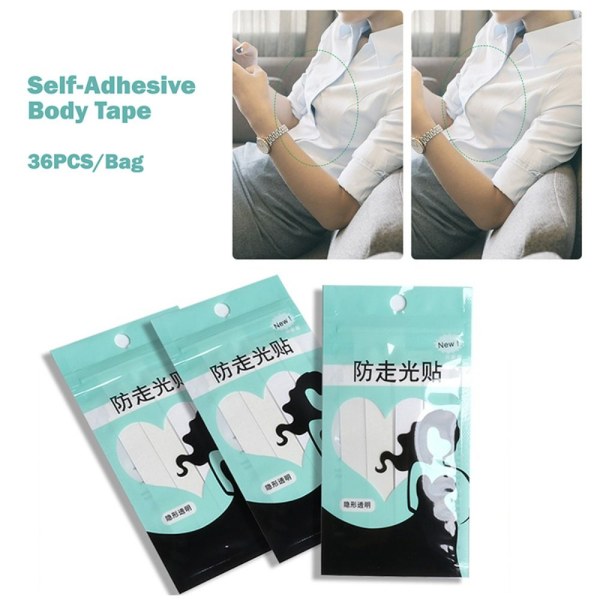 Selvklæbende Body Tape BH Undertøj Strip S S