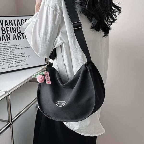 Skuldertasker Messenger Taske SORT black