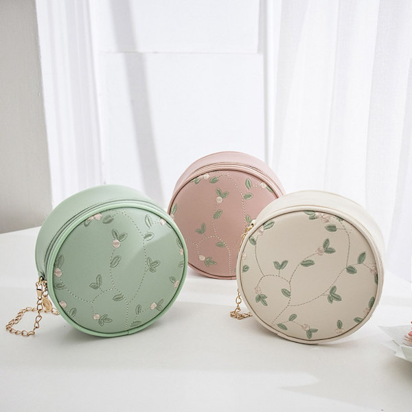 Runde Håndtasker Crossbody Tasker GRØN Green