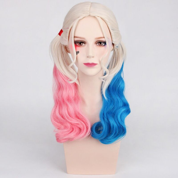 Fancy Dress Peruukki Gradient Hair Cosplay Party Peruukki