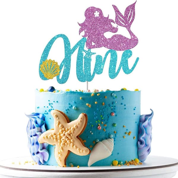 Cake Topper Cake Flag 9 9 9