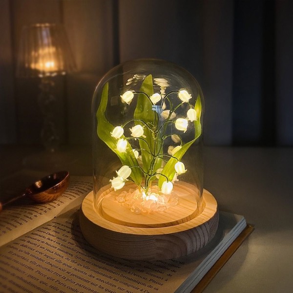Orchid Night Light DIY Materiale Blomsterlampe