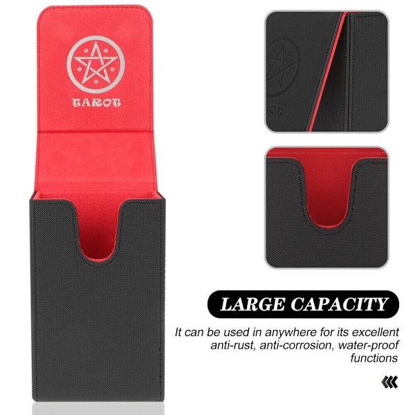 Tarot-korttien säilytyslaatikko Tarot-korttien säilytys PUNAINEN Red