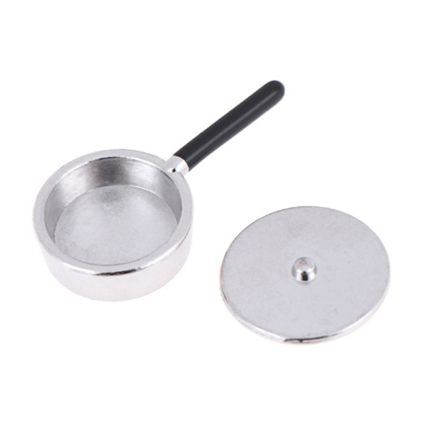 4st/ Set Mini Pot Köksapparater Dockhus