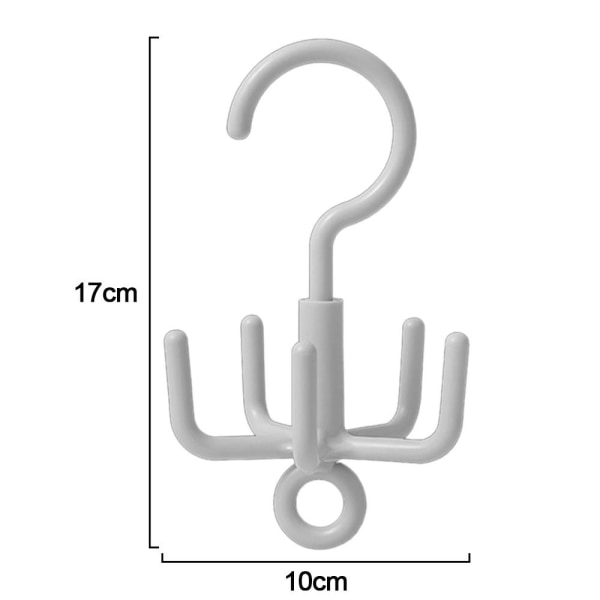 2st Roterande Femklokrok Klädställ VIT white