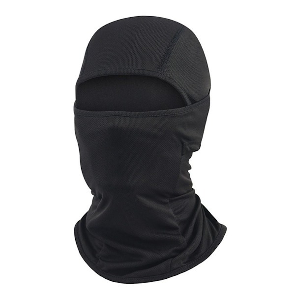 Full Face Cap Cykling Balaclava SORT black