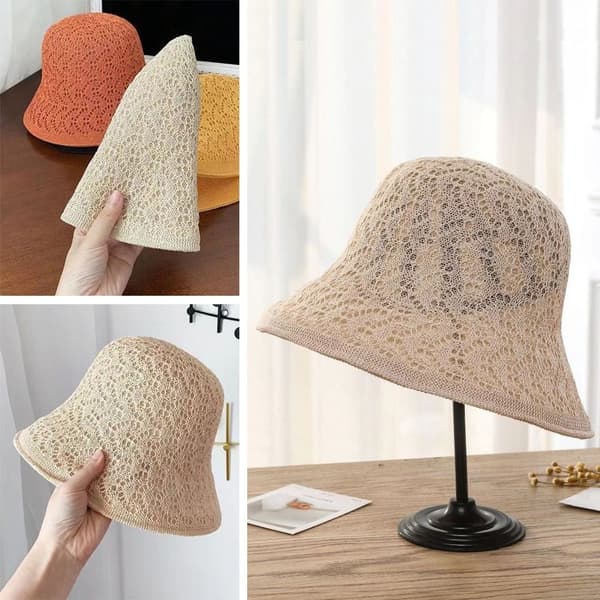 Bucket Hat Beach Cap KHAKI khaki