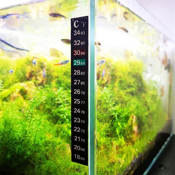 Aquarium Termometer Sticker Temp Meter Fishbowl Accessories