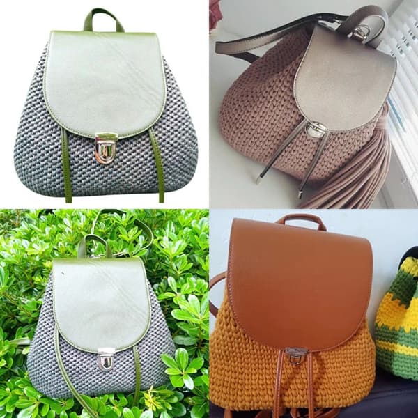 Väska Strap Handväska Vävd GRÖN Green