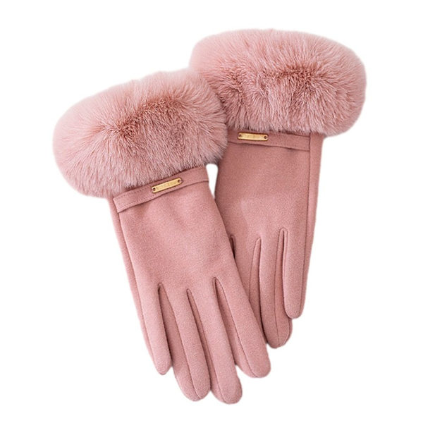 Berøringsskjermhansker Kjørevotter ROSA Pink