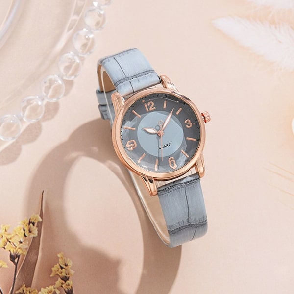 Dameur Quartz Armbåndsur BLÅ Blue