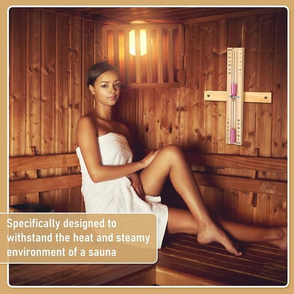 Sauna Timeglass Sand Timer Veggmontert Sauna Sand Timer ROSA Pink