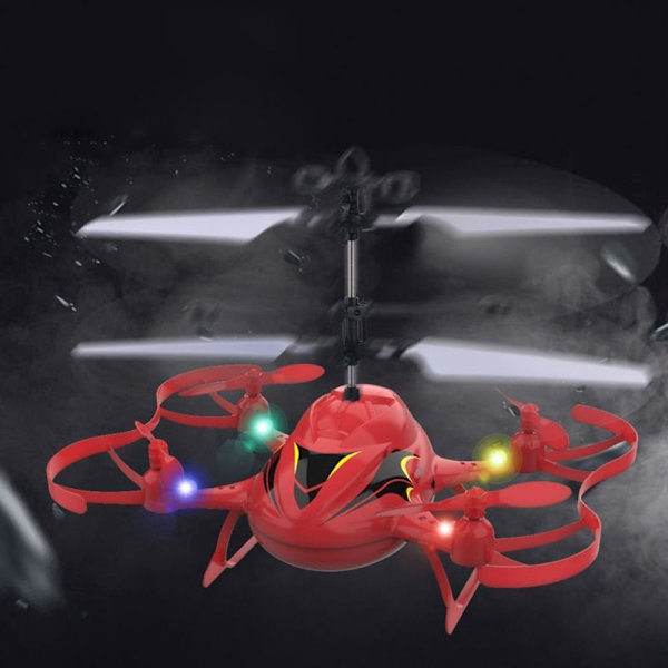 Infraröd sensor Flygplansinduktionsleksak RÖD INDUKTIONSINDUKTION red Induction-Induction