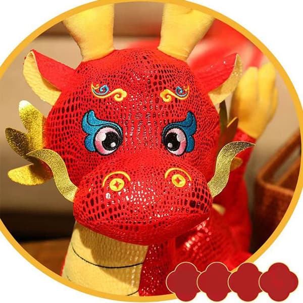Simulerat gosedjur drake 30 cm 30cm