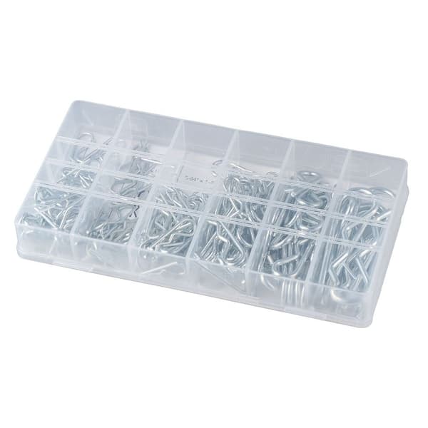150 Stk Splint R Shape Clips Hårnåle Silver