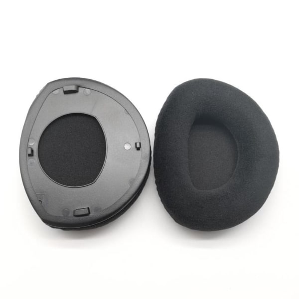 2 st/1 par öronkuddar utbytes hörlurar i läder läder hörlurar Leather Earpad