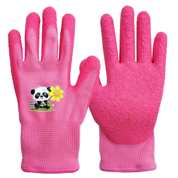 Lasten työhanskat Lapset Puutarhakäsine PINK S S Pink S-S