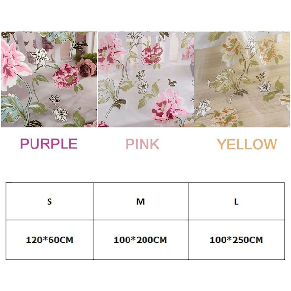 Fönstergardiner Skärm Fönsterdraperi LILA S purple S
