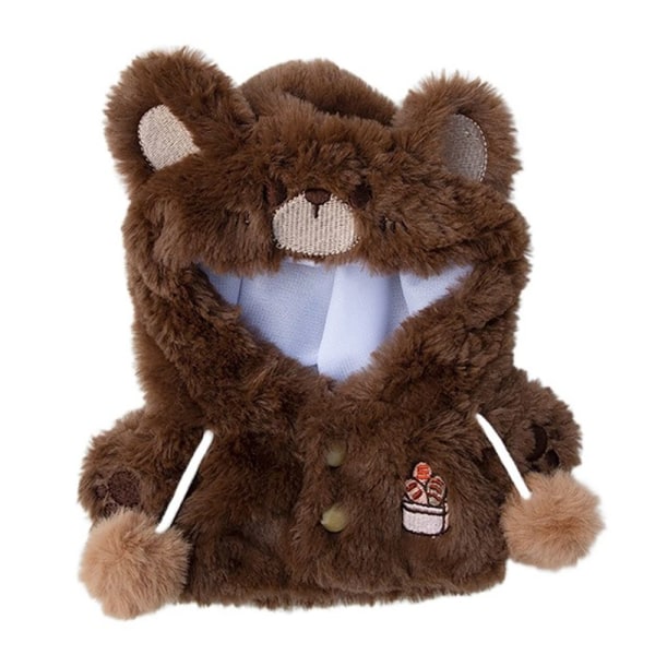 Dukkeoverfrakke Miniature Behårede Outfits 20CM-BEAR 20CM-BEAR 20cm-bear