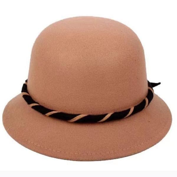 Fedoras Cap Dome -hattu MUSTA black