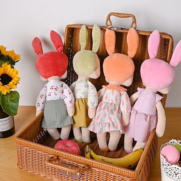 Täytetyt lelut Rabbit Doll RED Red