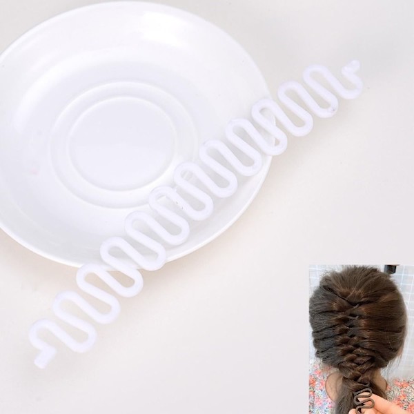 Magic Hair Braiding Wave Hair Braiding Tool SVART Black