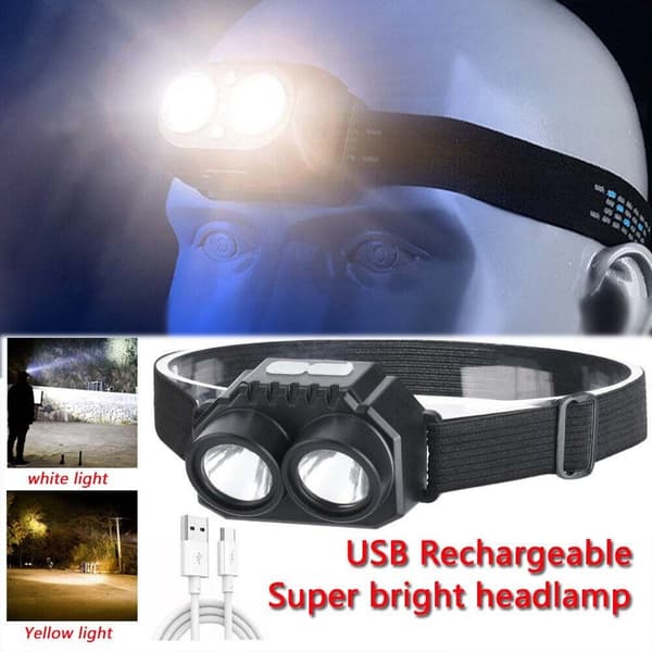 LED Hodelykt Arbeidslommelykt HVIT LYS HVIT LYS White light