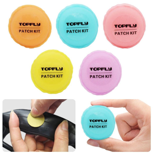 14 Stk Cykeldæk Reparation Patch Indre Dæk Reparationspuder PINK Pink