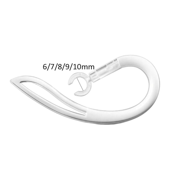 Bluetooth hörlurar Clip Ear Hook Hanger 7MM 7mm